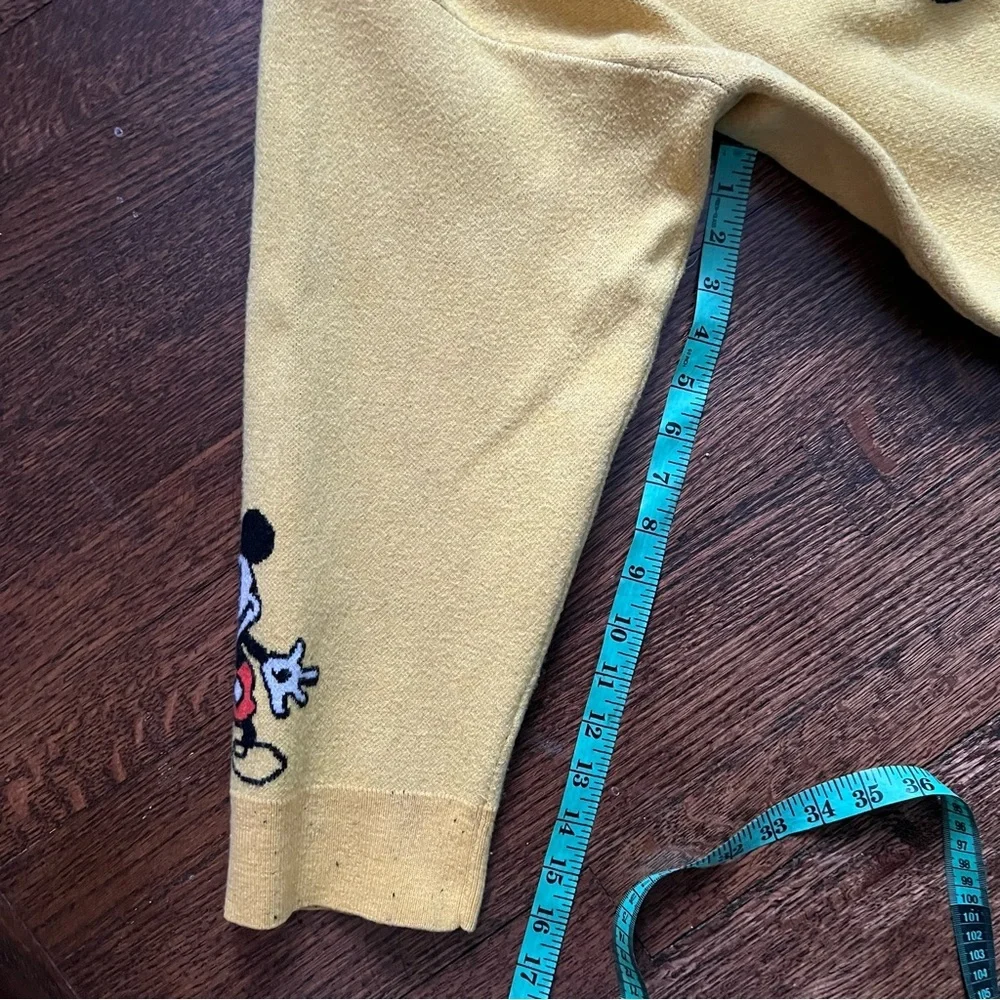 Disney size 2X yellow Mickey Mouse sweater
